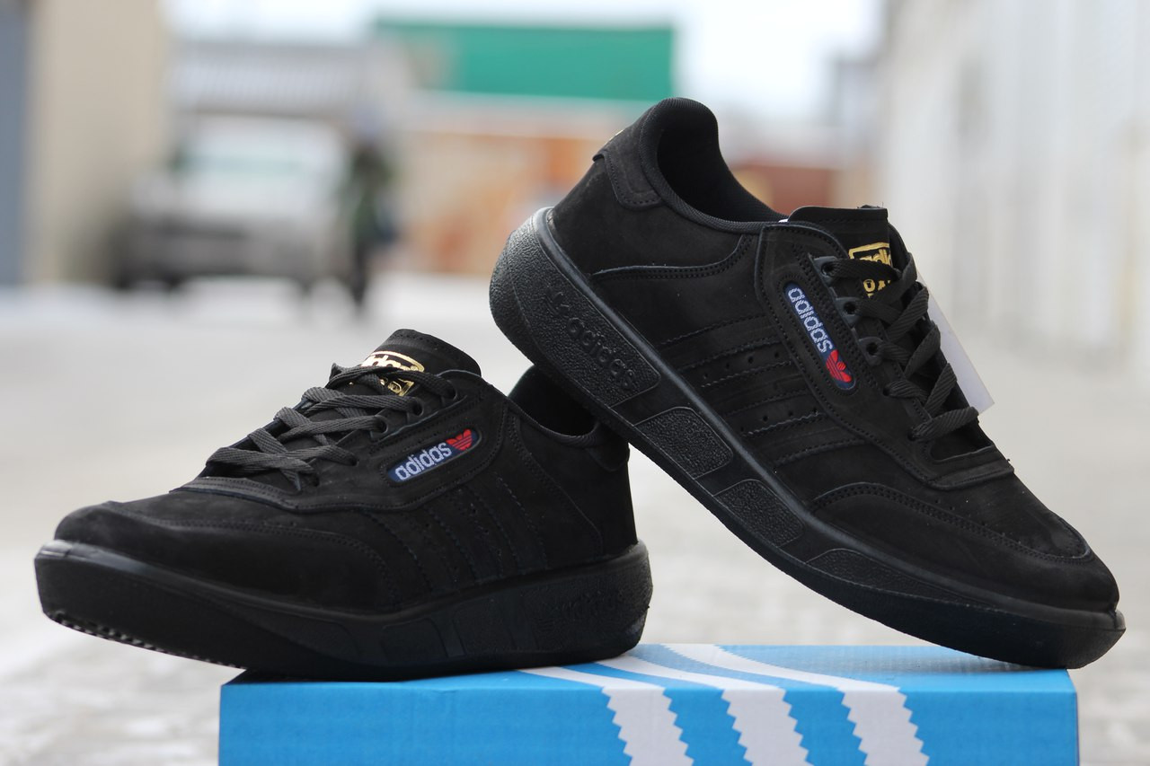 Adidas oxford мужские кроссовки черные