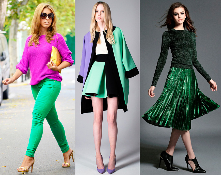 История оттенков зеленого цвета в моде и психологии