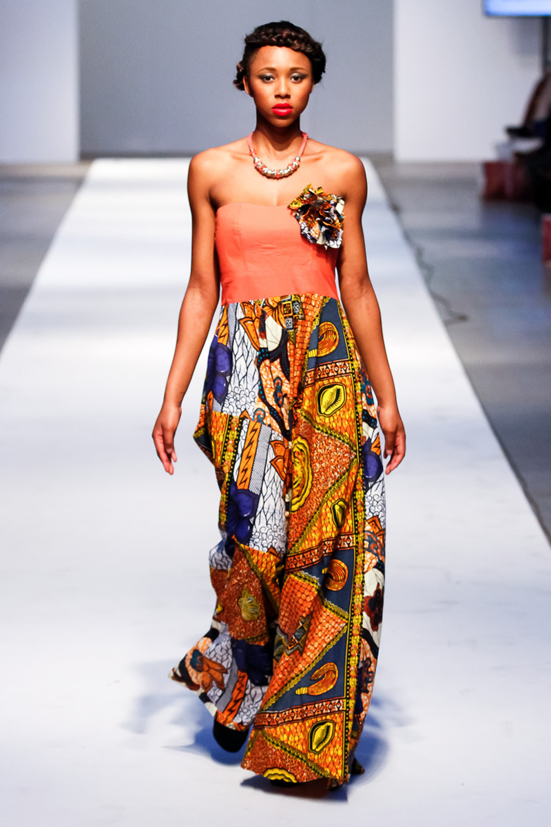 Платье в африканском стиле