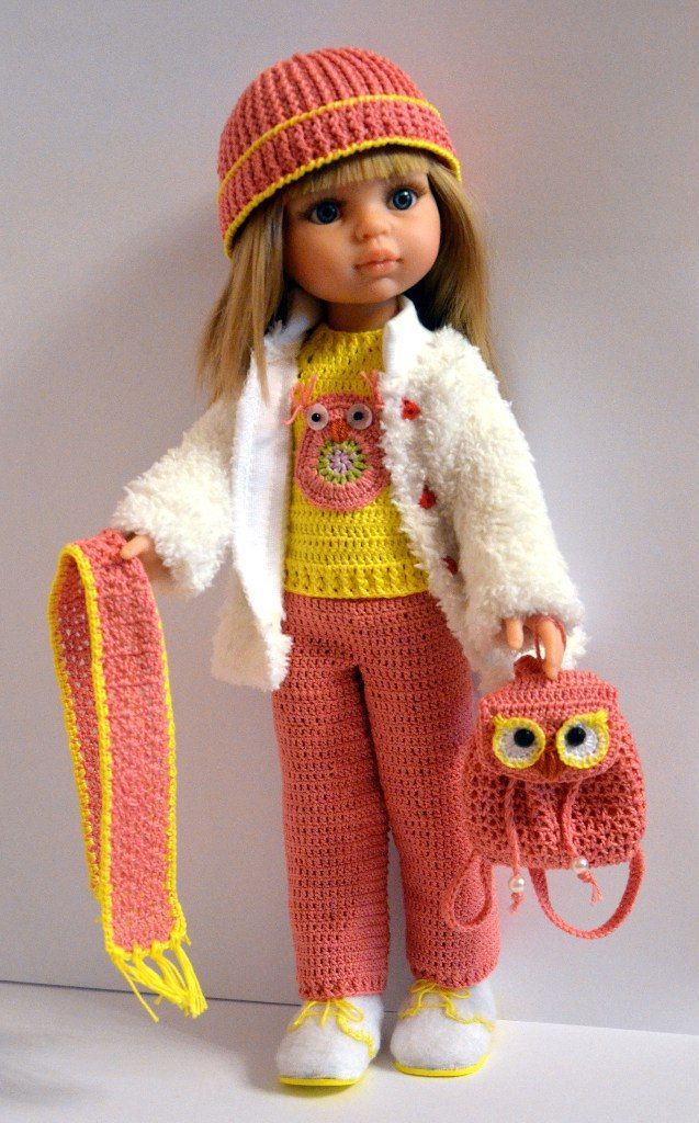 Вязание одежды для кукол - мастер классы