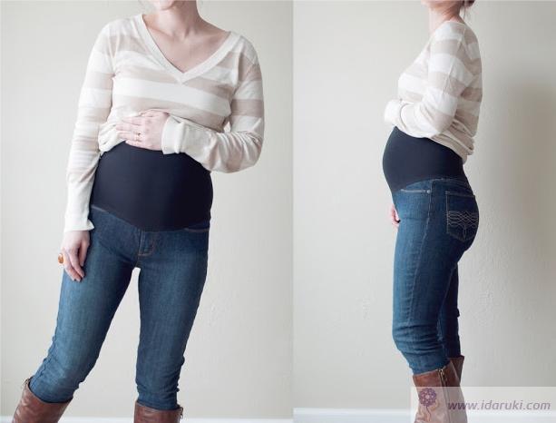 Как сшить юбку для беременных без выкройки?