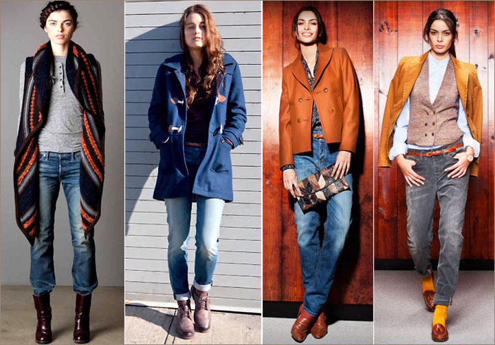 Модные джинсы осень-зима
