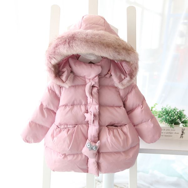 Розовая курточка для девочки