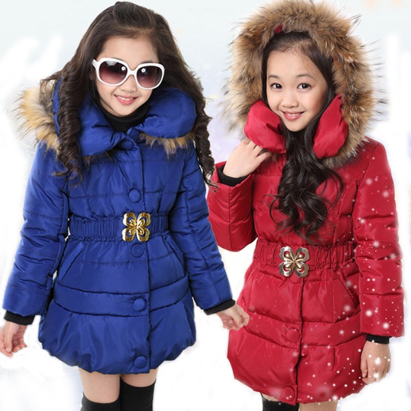 Зимняя куртка для девочек 5–14 лет