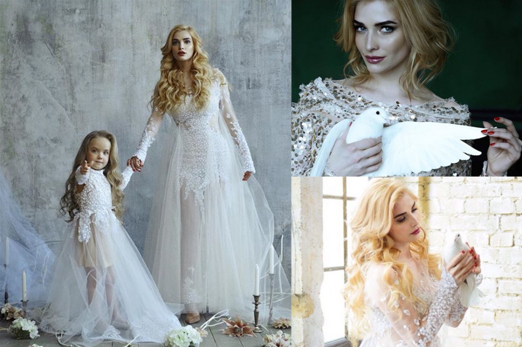 Татьяна Котова в свадебном платье