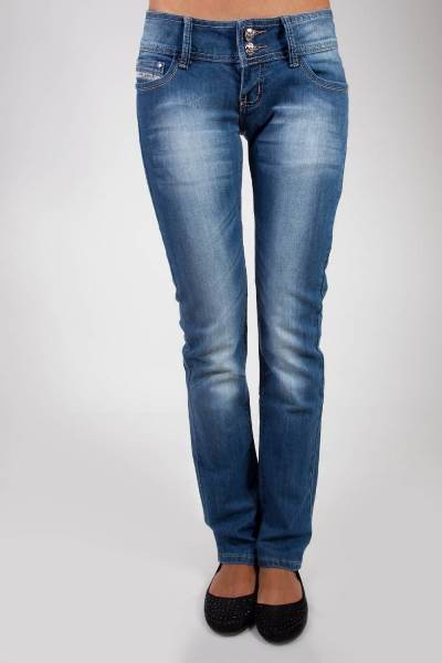 Классические синие джинсы