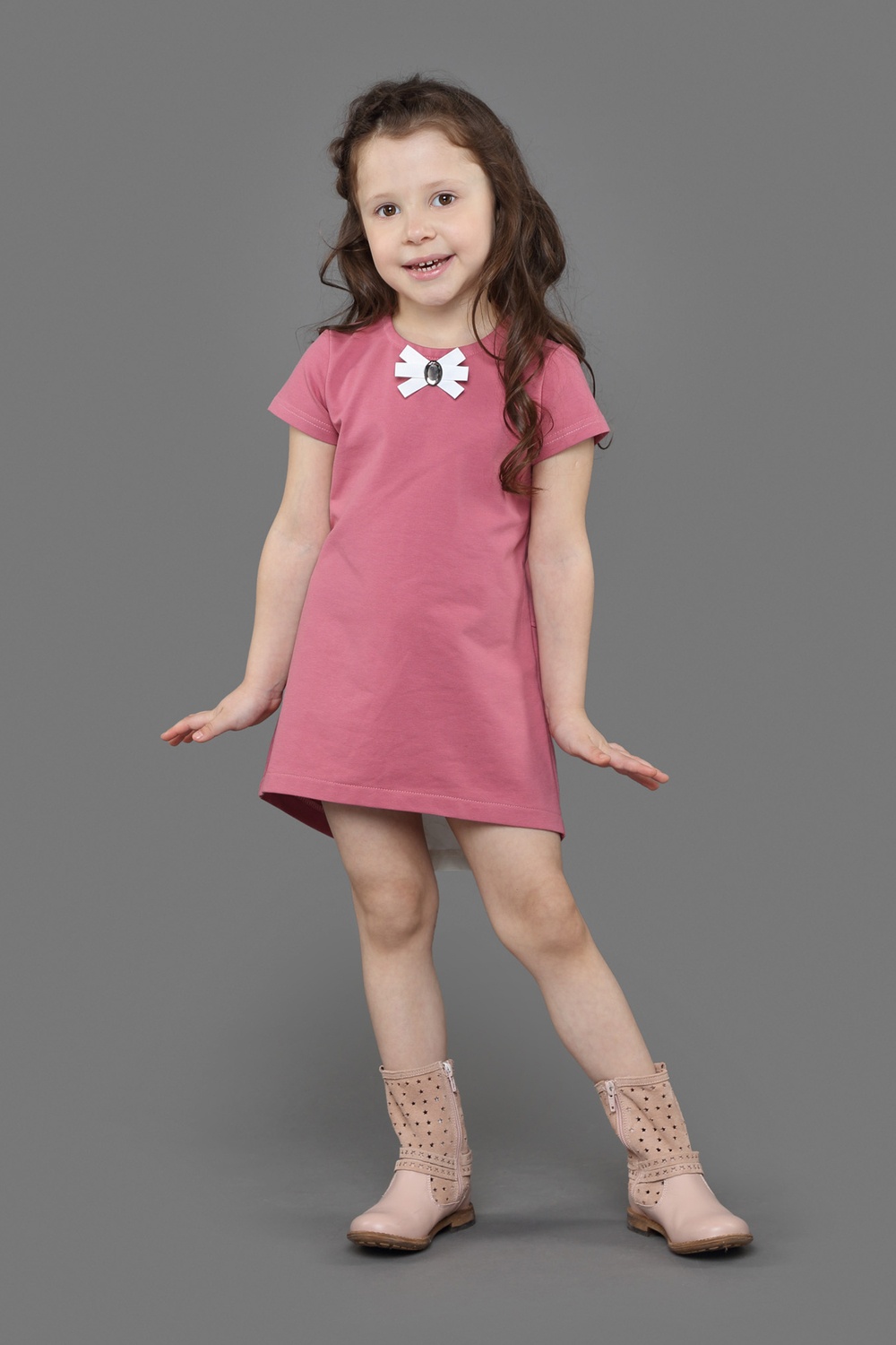 1 Детское трикотажное платье