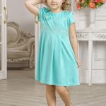 детское платье с завышенной талии