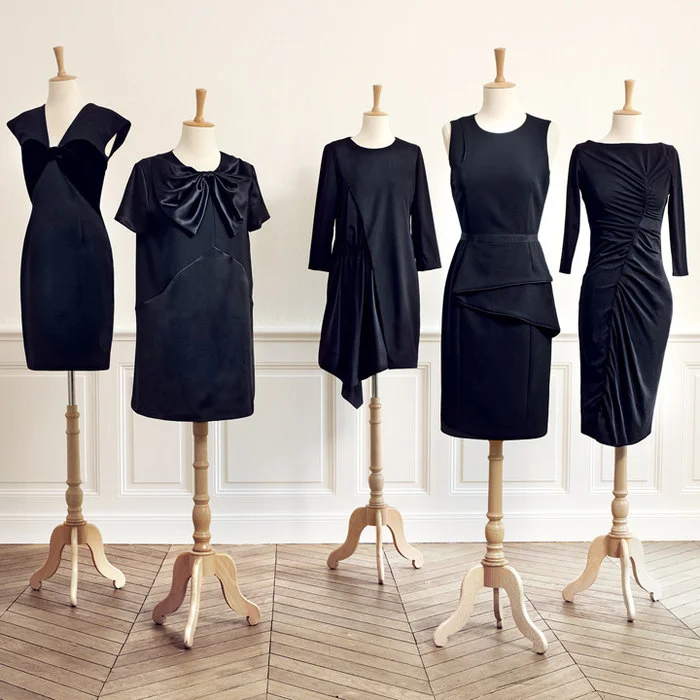 Модели Черного Платья Фото