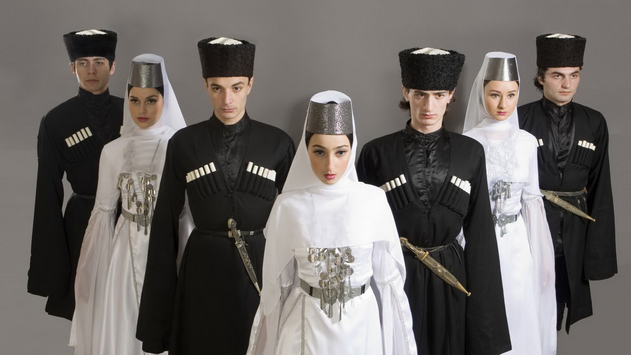 Национальная одежда грузин (69 фото)