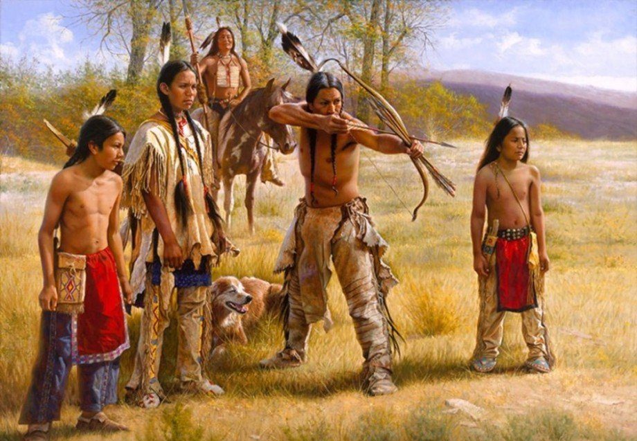 Индейцы из кожи своими руками
