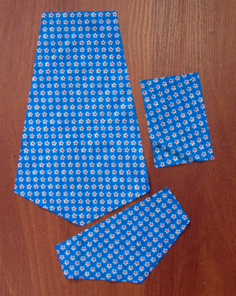 Стандартный мужской галстук