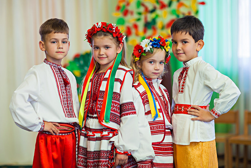 Национальный костюм украинской общины Висагинаса
