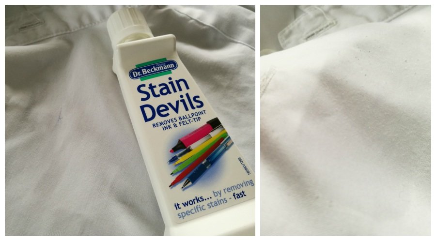 Как отмыть ручку с рубашки
